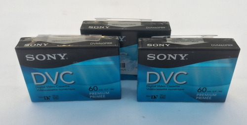 Video Casette Sony Mini Dvc 60min Pack 3