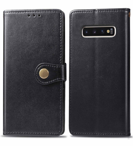 Funda Con Tapa Tipo Cartera Sd63 Para Samsung Galaxy S10+ (s