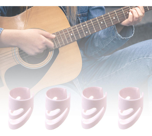 2025 2 X 4 Piezas De Púas For Guitarra De Dedo, Púas De