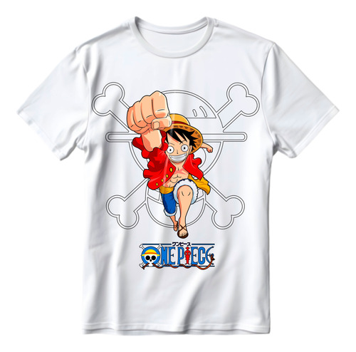 Franela One Piece Microdurazno Blanca Talla S M L