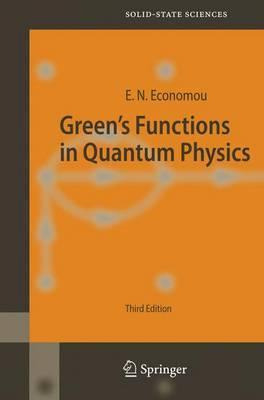 Libro Green's Functions In Quantum Physics - Eleftherios ...