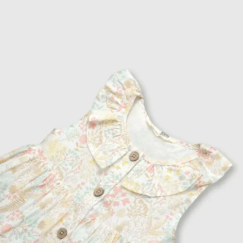 Vestido De Beb Ni a Flores Sand Colloky Cuotas sin inter s