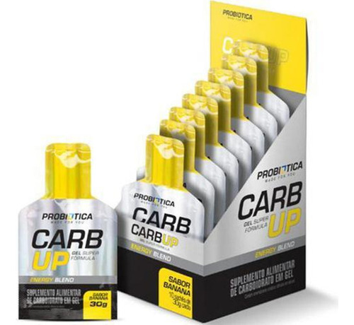 Carb-up Gel Super Form C 10 Saches 30g Probiótica - Banana