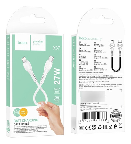 Cable De Datos Carga Rápida Usb Compatible Con Apple