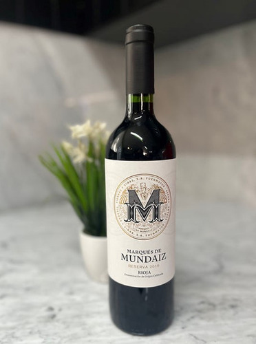 Vino Tinto España Rioja Reserva Marqués De Mundaiz 750ml