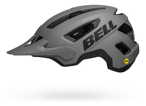 Capacete de bicicleta Bell Nomad 2 Mips MTB cor cinza tamanho M-L