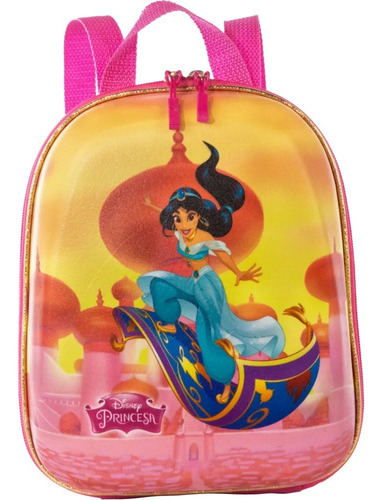 Mochila Escolar Infantil Princesa Jasmine Disney Maxtoy 