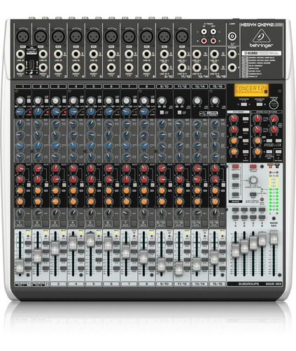 Behringer Xenyx Qx2442usb Interfaz Mezclador 24 Input 10 Mic