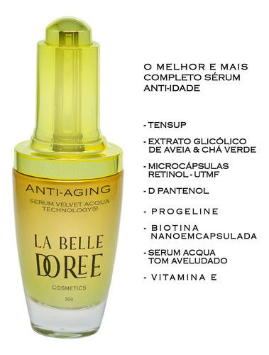 Efeito Rejuvenescedor Anti-idade Tensup Progeline Sérum Max