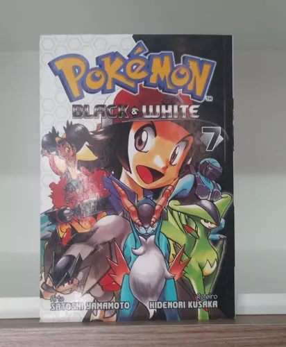 Pokémon Black E White N°: 01, 04, 05, 06, 07, 08, 09 Mangá Pt Br Panini