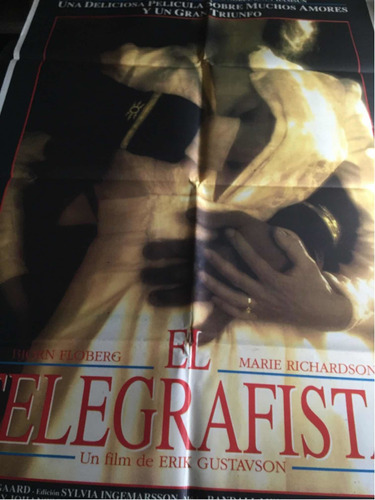 El Telegrafista Poster Director  Erik Gustavson 1993