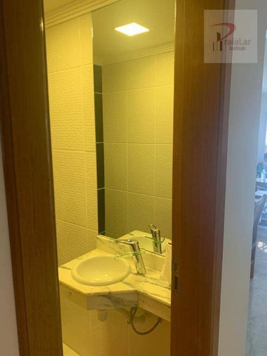 Apartamento Com 3 Dormitórios À Venda, 100 M² Por R$ 800.000 - Canto Do Forte - Praia Grande/sp - Ap2592