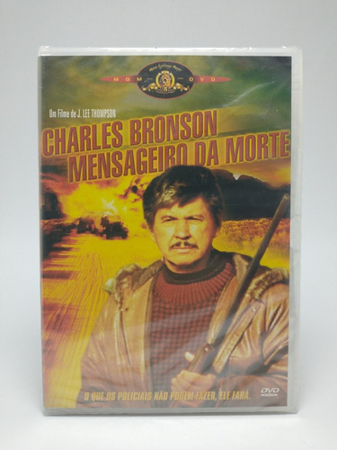 Dvd Filme Mensageiro Da Morte ( Charles Bronson ) - Original