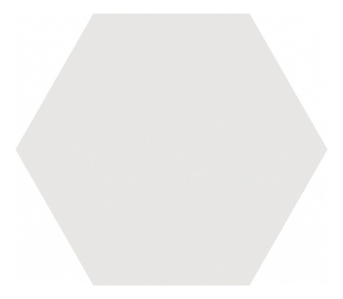 Porcelanato Europeo Hexagonal Chicago Exa White Cott 21 X 27