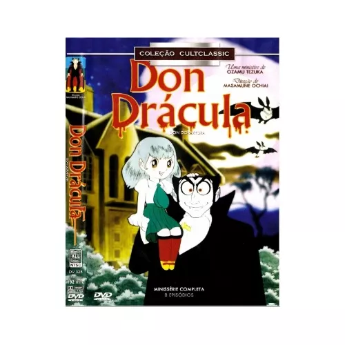 Dvd Don Dracula Drácula Anime Completo Dublado Série