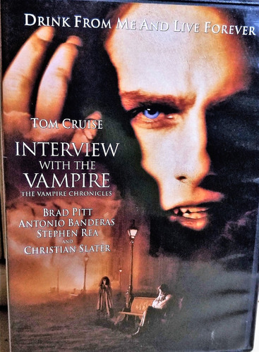 Interview With The Vampire Import Dvd Brad Pitt Tom Cruise