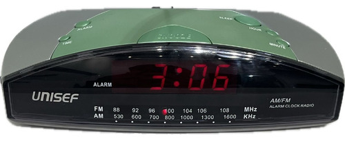 Radio Despertador Unisef Rac 1000 Am Fm Electrico 220v