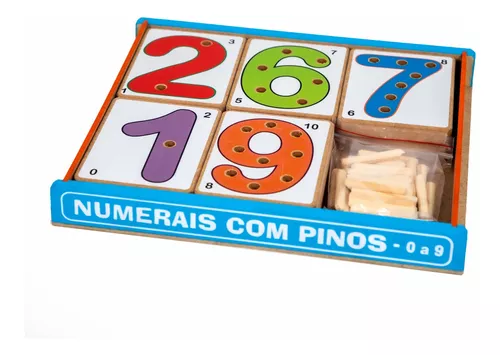 Jogo dos Numerais de 1 a 9 – jogos educativos