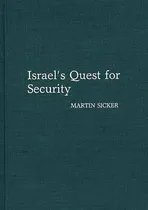 Comprar Libro Israel's Quest For Security - Sicker, Martin