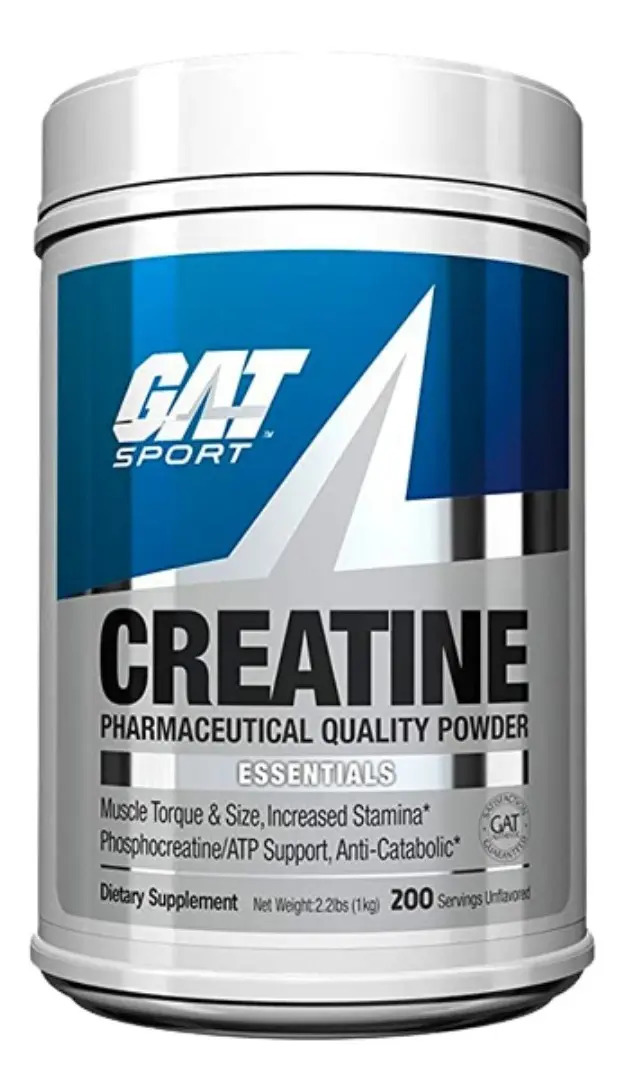 Creatina Gat Sport Polvo 1kg 200 Servicios Sin Sabor