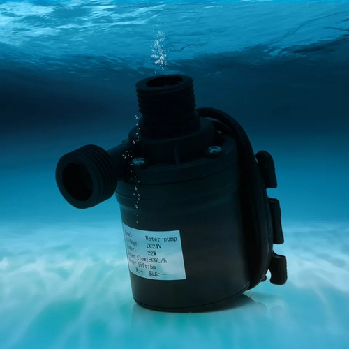 Mini Bomba 12v 800l/h 19w Pra Circulacao Agua Quente