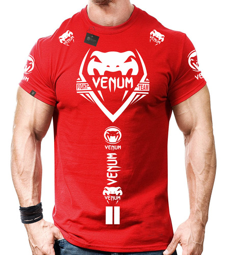 Polera Ufc  Snakes Frente Espalda Mma Gym Clasica #1  