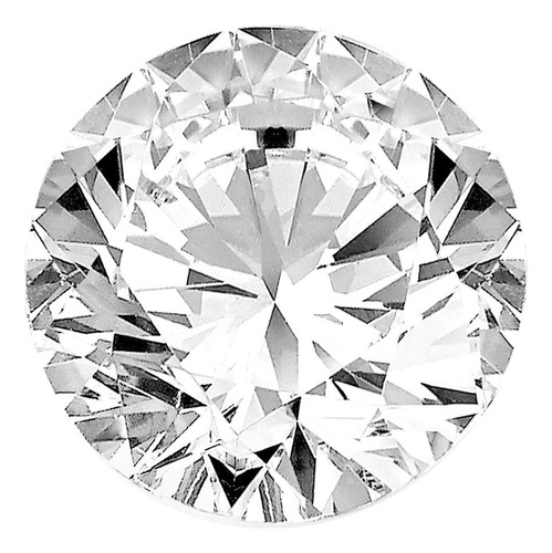 Diamante Suelto Redondo De 0.170pulgada(0,33 Cttw.), Metal