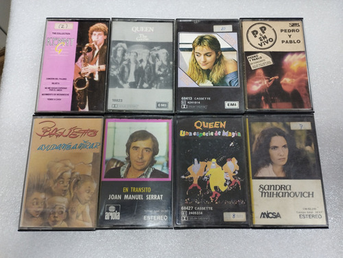 Lote Cassette Originales Casete Queen Pink Floyd Leer