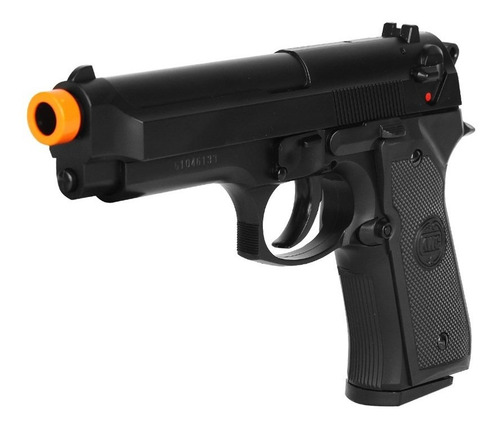 Pistola Airsoft Spring Kwc Beretta M92 + Bbs 0.20 + Alvo