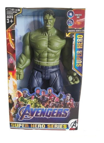 Muñeco Juguete Avengers 30cm Hulk