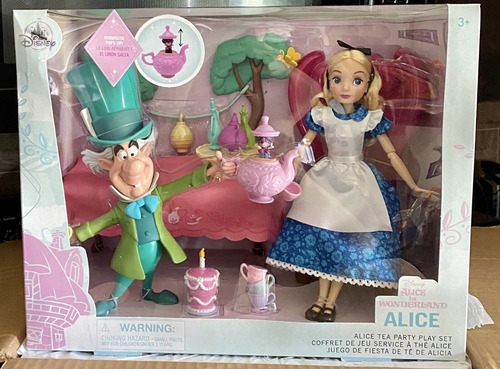 Set De Muñeca De Alicia En El País De Las Maravillas Disney
