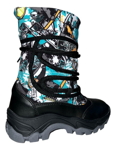 Botas Niños Preski Nieve Termica Impermeable - Jeans710 31