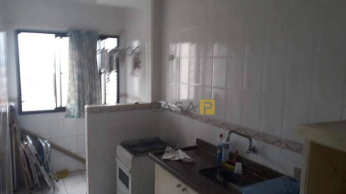 Imagem 3 de 6 de Apartamento Com 1 Dormitório À Venda, 50 M² Por R$ 215.000,00 - Ocian - Praia Grande/sp - Ap0755
