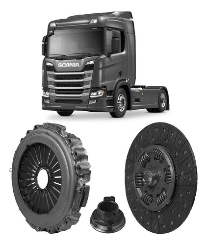 Kit Embreagem Scania Ntg G360 Dco9 Euro 5 2019 A 2022 Valeo