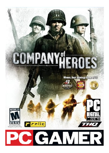 Company Of Heroes 1 Português - Pc Digital