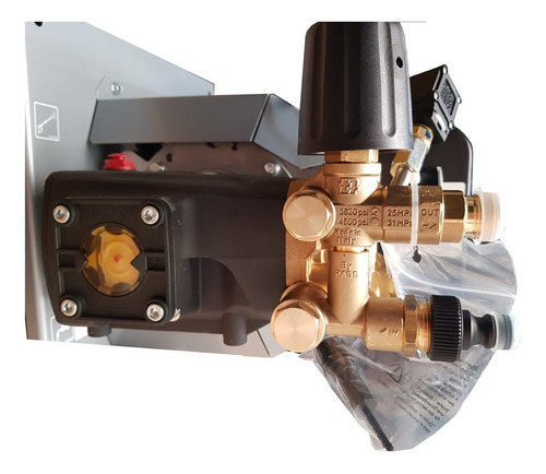 Imagen 5 de 10 de Hidrolavadora Industrial 9 Hp 3500psi Trifásica Automática