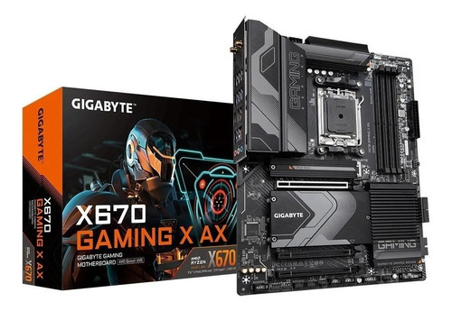 Placa madre Gigabyte X670 Gaming X Ax Amd Socket AM5 Atx DDR5