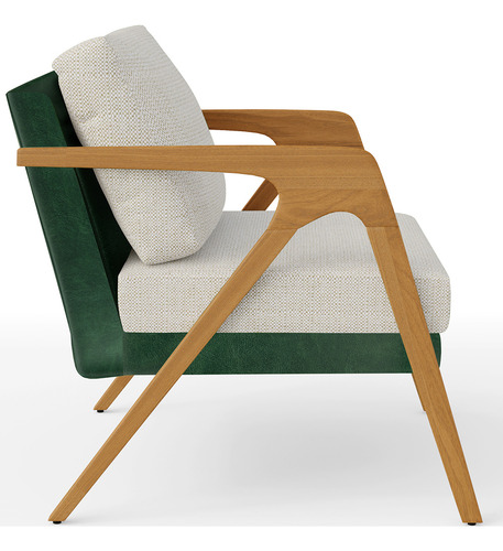 Poltrona Decorativa Pietra Facto Verde Musgo Linho Champagne Desenho Do Tecido Liso