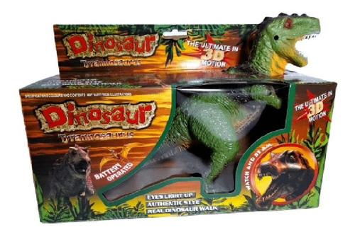 Dinosaurio A Pila Con Movimiento