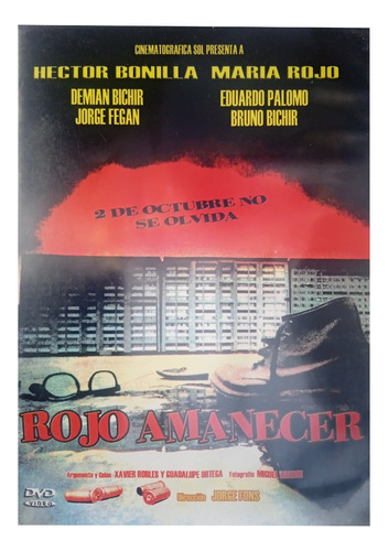 Película Dvd Rojo Amanecer (1989) Cine Mexicano