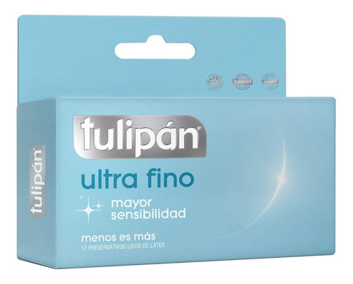 Imagen 1 de 4 de Preservativos Tulipán Ultra Fino | Caja X 12 Unidades