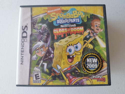 Nicktoons Bob Esponja Globs Of Doom Nintendo Ds Nds