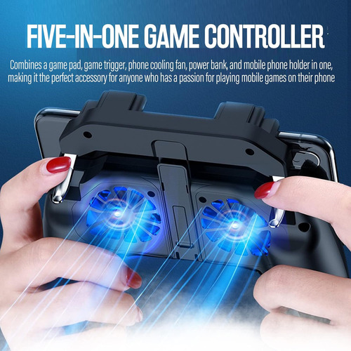 Mando De Juegos Para Móvil Con Batería De 4000mah Y ...