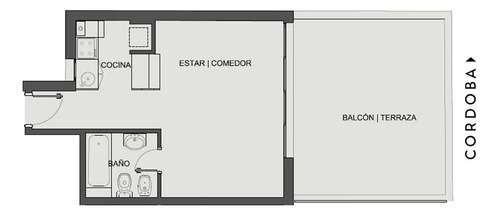 Departamento Loft Con Terraza Exclusiva Y Amenities