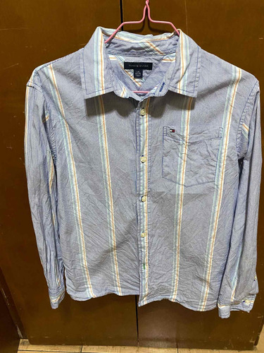 Camisa De Niño Tommy Hilfiger T=12/14. Usada.