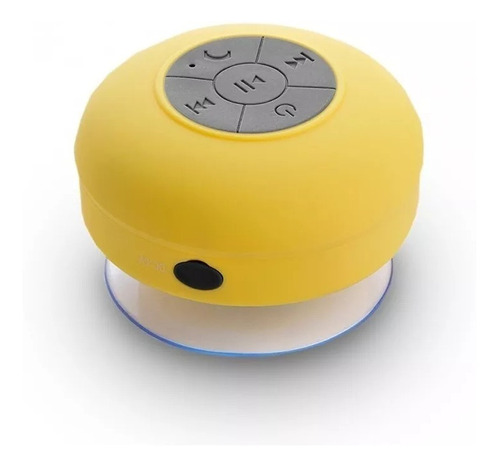 Parlante Ducha Bluetooth Resiste Agua Manos Libres Amarillo