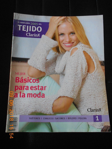 Revista El Gran Libro Del Tejido - 2005 - N° 1 Clarin