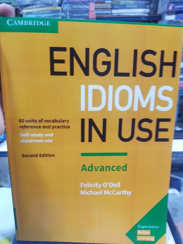 Libro English Idioms In Use Advanced