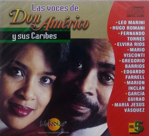 Don Américo Y Sus Caribes - Las Voces Vol. 5