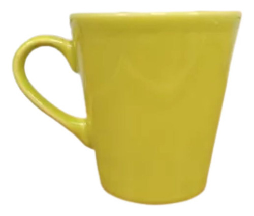 Jarro Taza Mug Con Manija 300 Cc Ceramica Color Importado